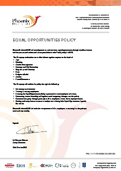 EQUAL OPPORTUNITIES POLICY